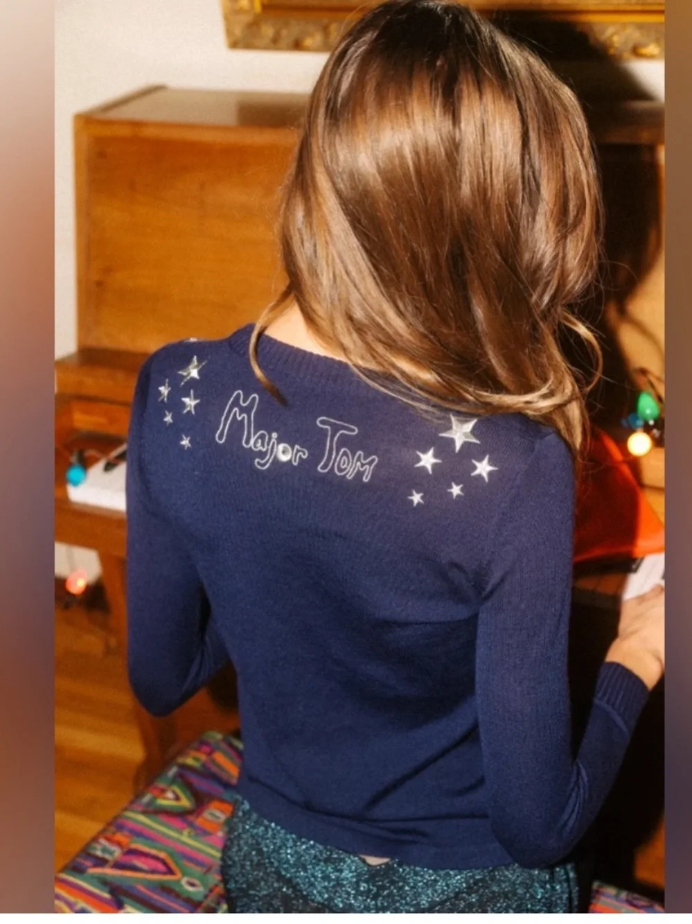 Stoned Immaculate x David Bowie Limited Edition Major Tom Sweater Size S